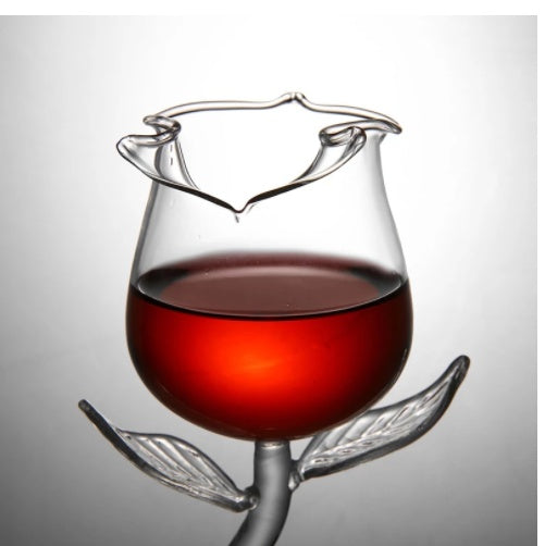 Elevate Your Wine Experience with the Exquisite Rose Drink Glass