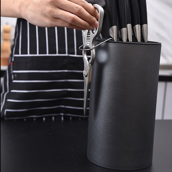 Elevate Your Kitchen Organization with Our Multifunctional Knife Rack Shelf