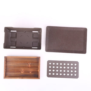 Grill Your Way to Summer Perfection with the Home Personality Square Barbecue Grill