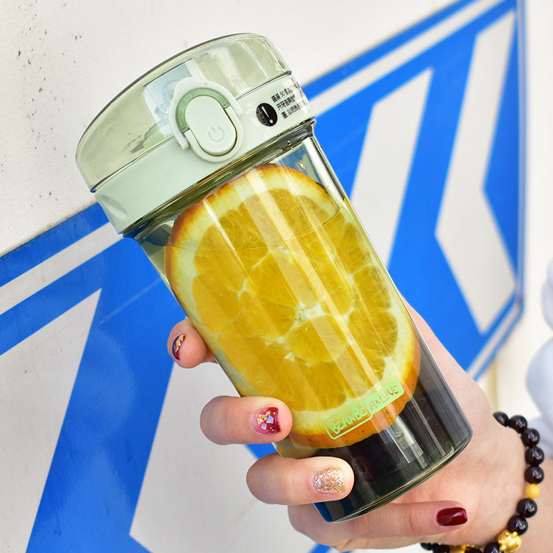 Plastic water cup portable