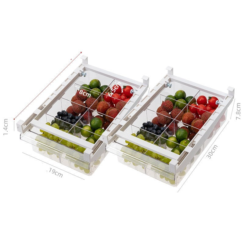 Kitchen Refrigerator Storage Rack