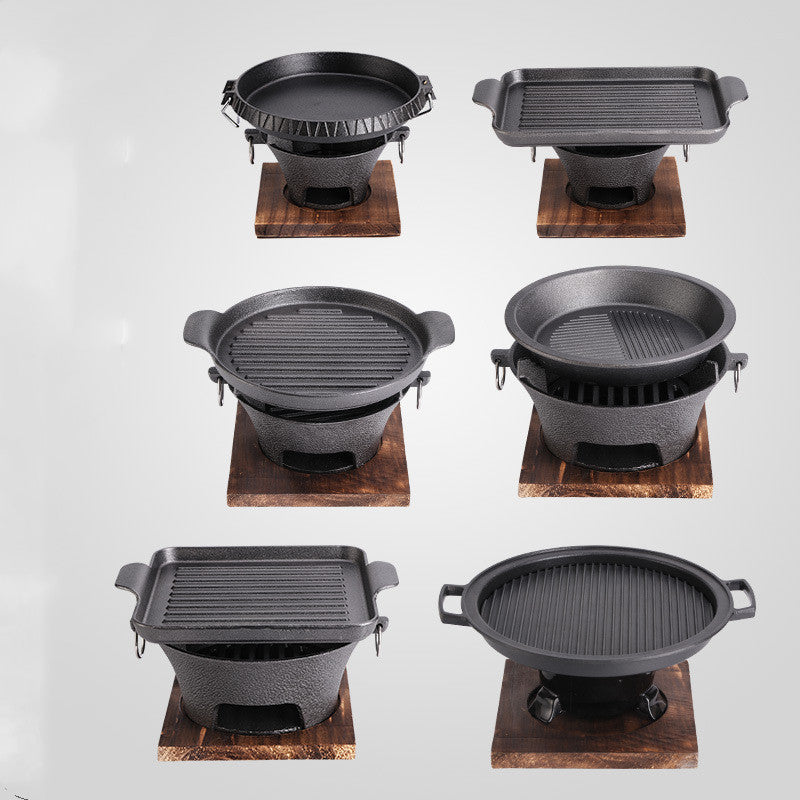Household Non-Stick Barbecue Charcoal Grill