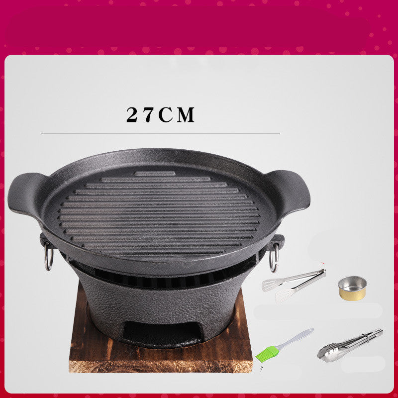 Household Non-Stick Barbecue Charcoal Grill