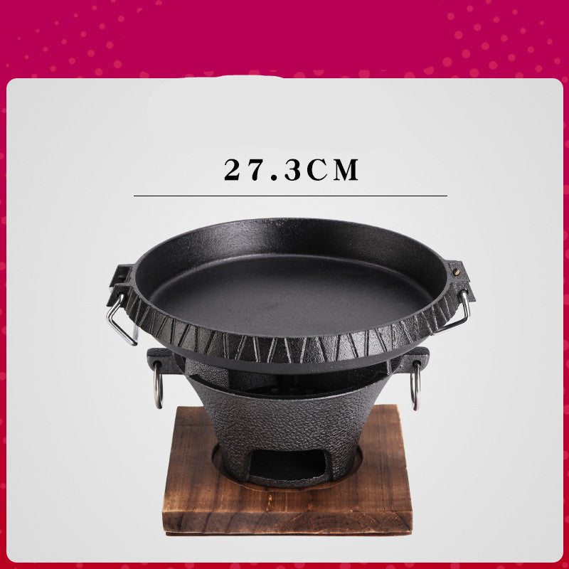 Household Non-Stick Barbecue Charcoal Grill