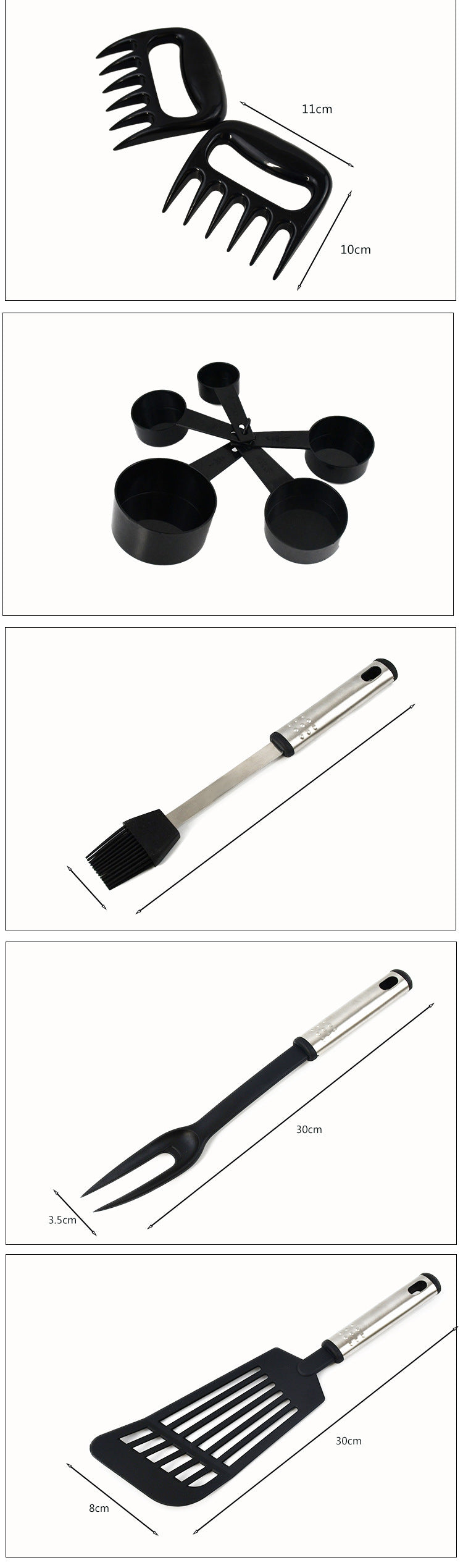 Non-Stick Spatula And Spoon Kitchen Utensils