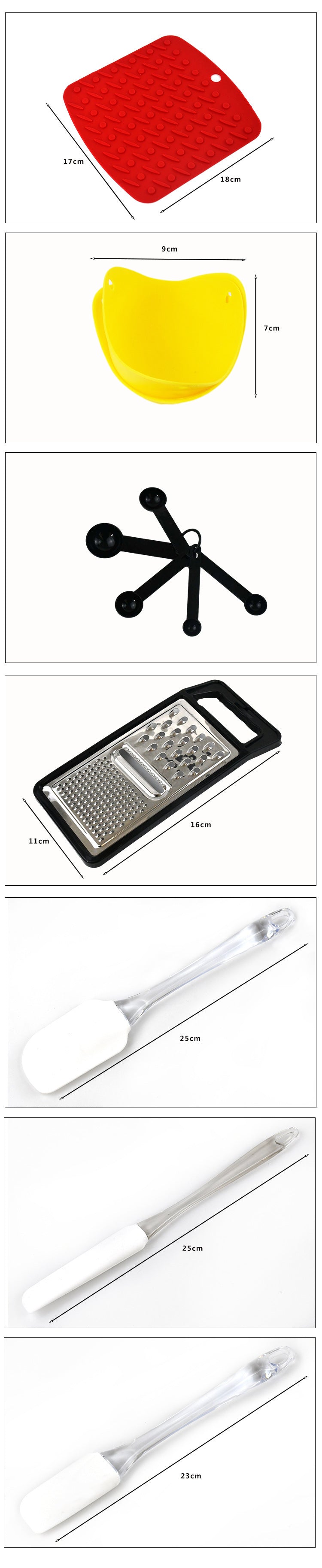 Non-Stick Spatula And Spoon Kitchen Utensils