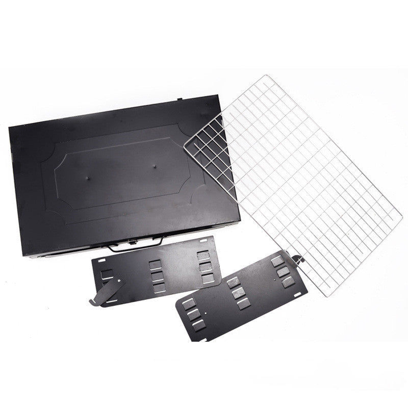 Outdoor Portable Charcoal Grill Folding Box