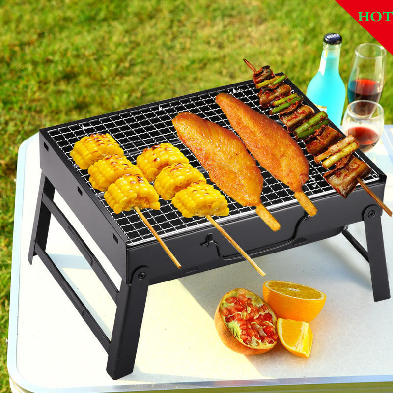 Charcoal Barbecue Rack Portable Grill