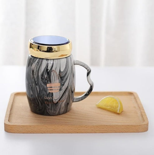 Marbling Mug Four Design Ceramic Cup