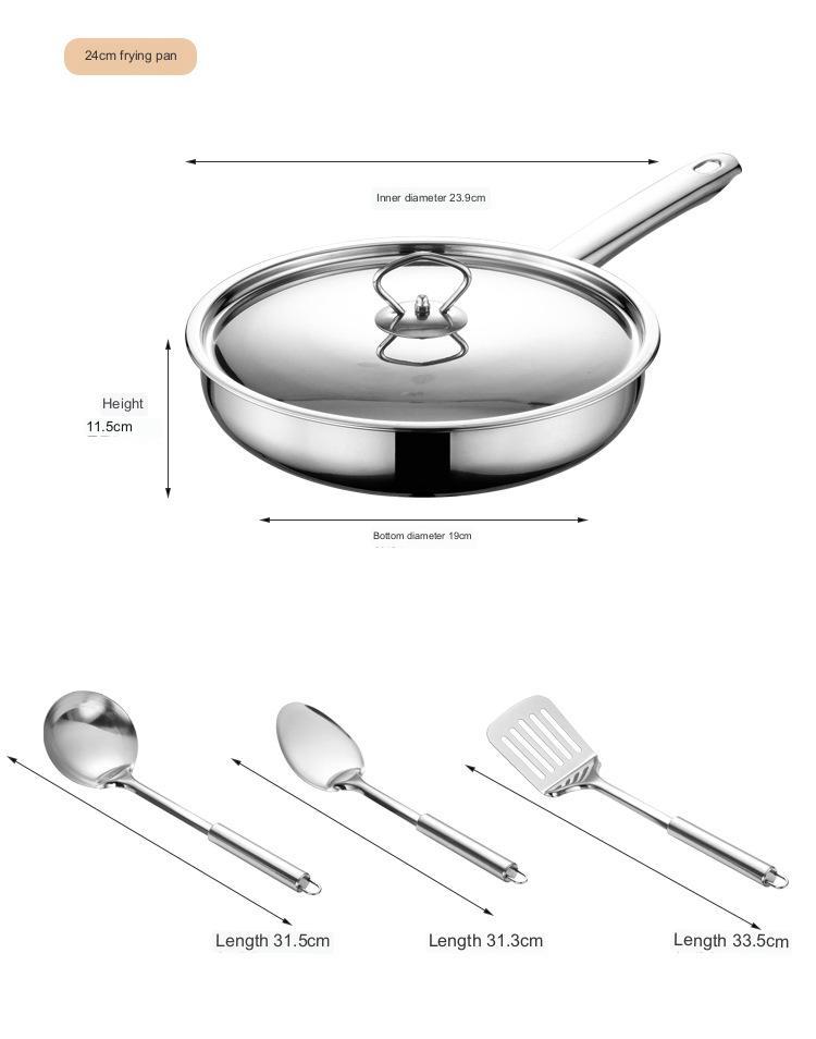 Stainless Steel Cookware Set Thick