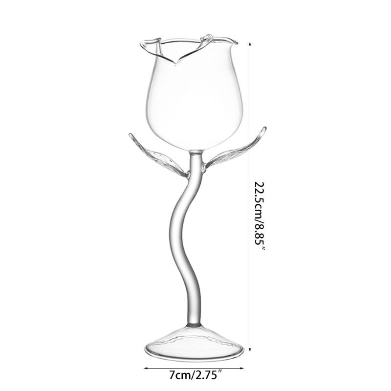 Fancy Red Wine Goblet Cocktail Glasses 100ml