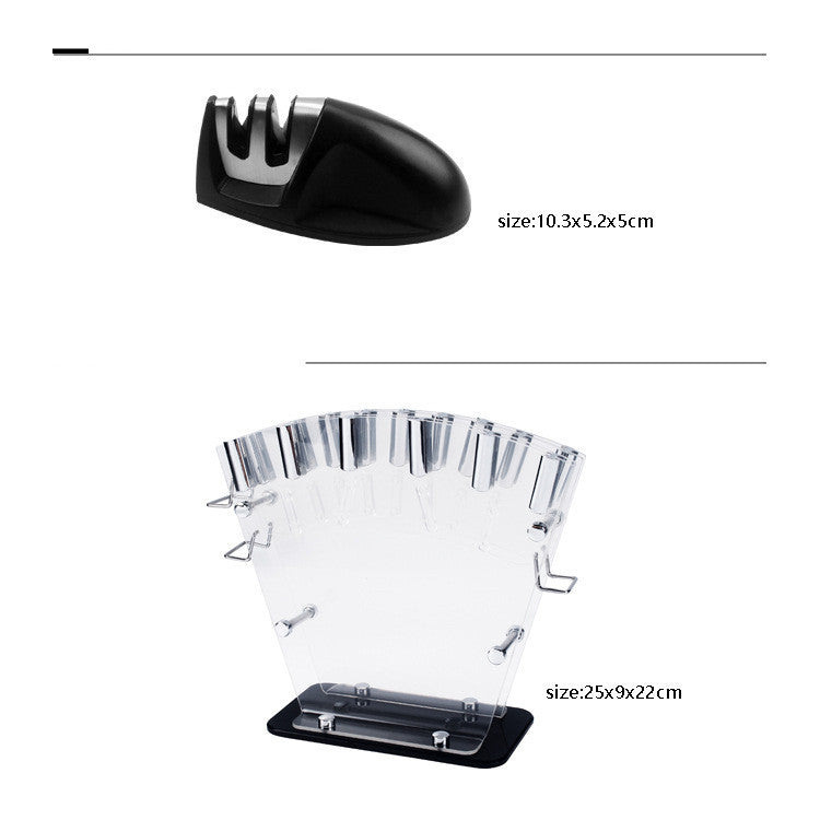 Full Set Of Kitchen 17 Stainless Steel Knives