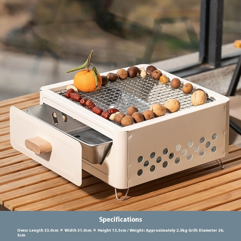 Oven Outdoor Charcoal Barbecue Grill