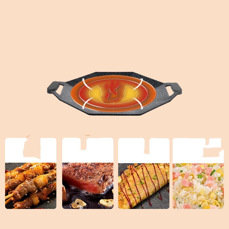 Multifunctional Grill Pan Cooker Cookware