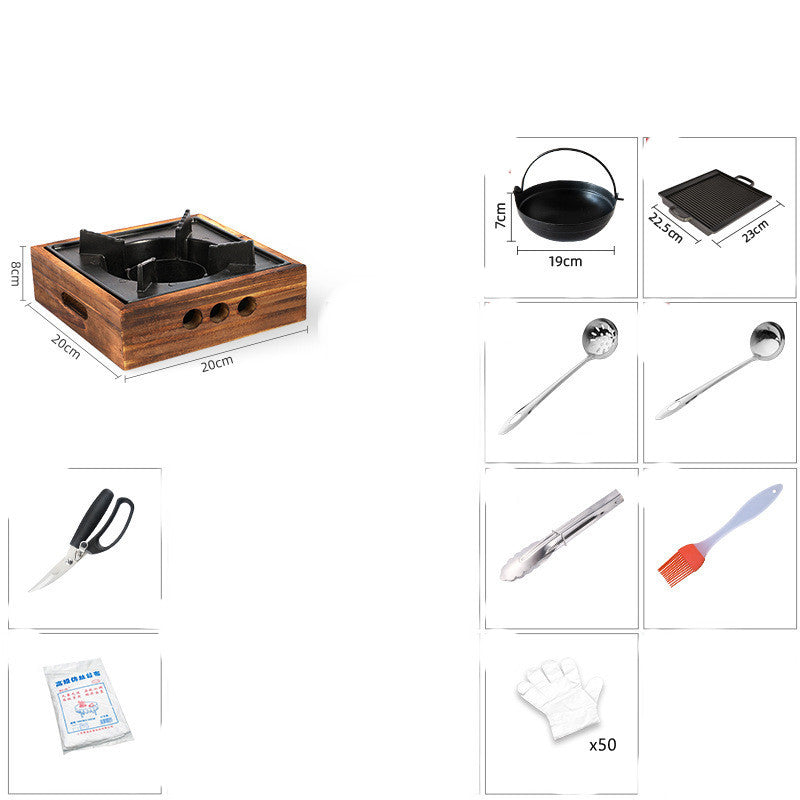 Small Smokeless Barbecue Grill