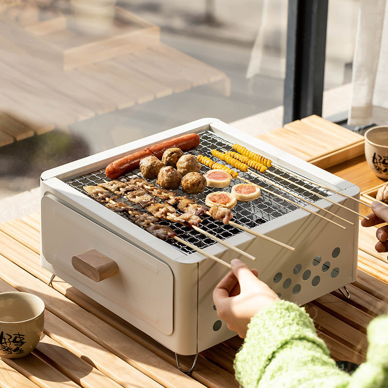 Oven Outdoor Charcoal Barbecue Grill