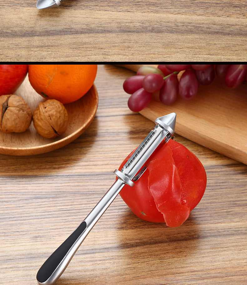 Multi Functional Zinc Alloy Five In One Peeler