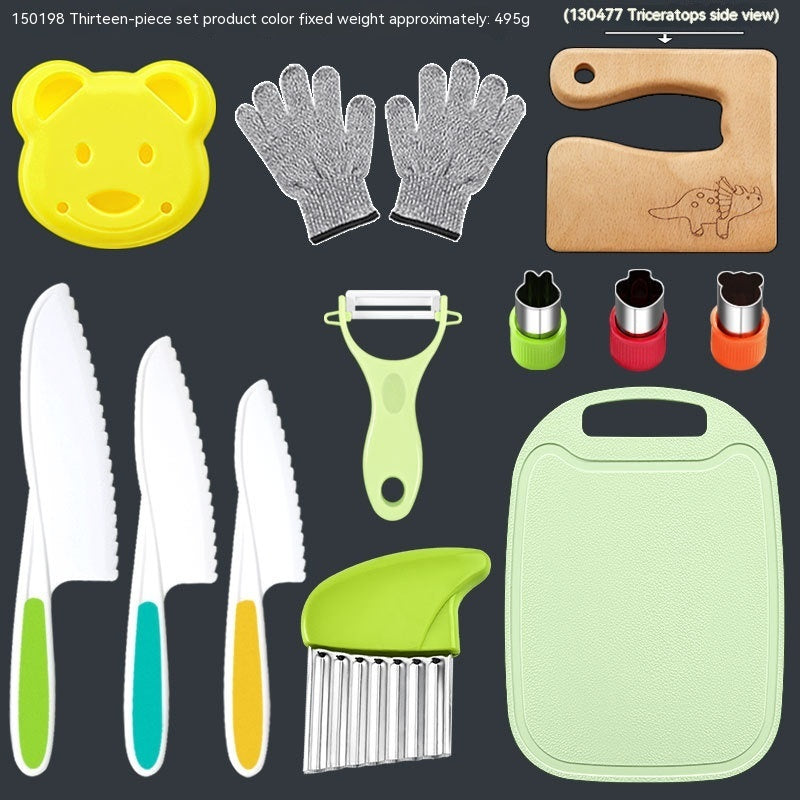 Children's Anti-cutting Gloves Cutting Board