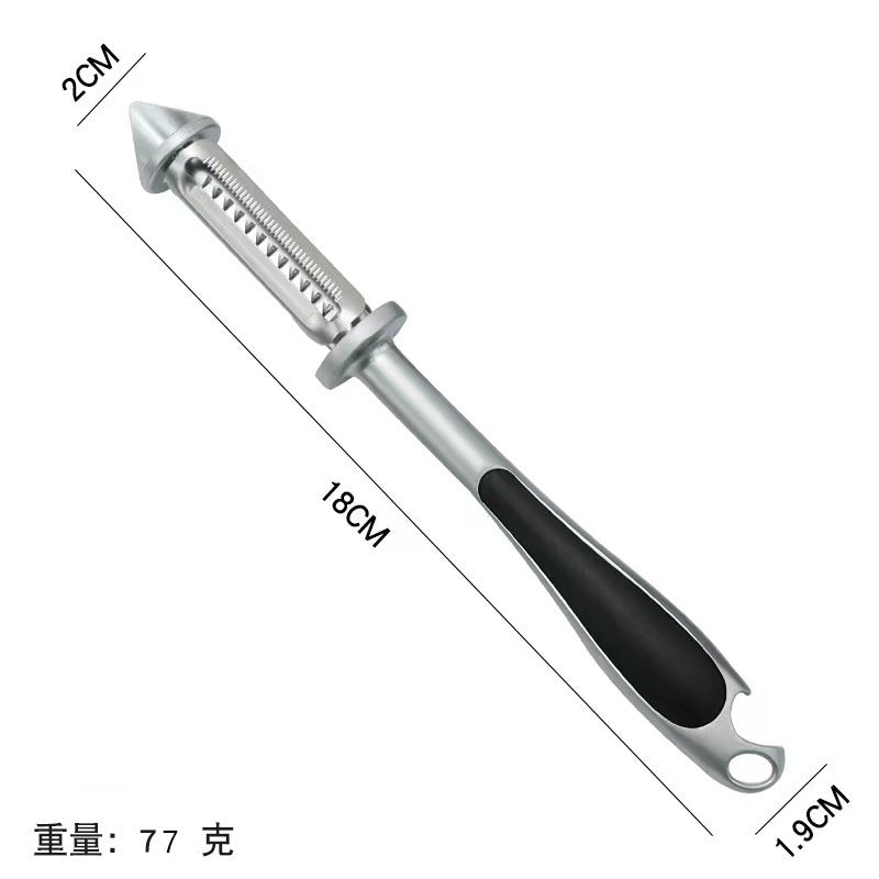 Multi Functional Zinc Alloy Five In One Peeler
