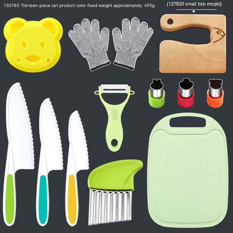 Children's Anti-cutting Gloves Cutting Board