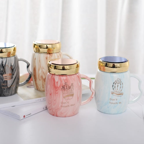 Marbling Mug Four Design Ceramic Cup