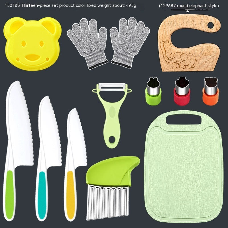 Children's Anti-cutting Gloves Cutting Board