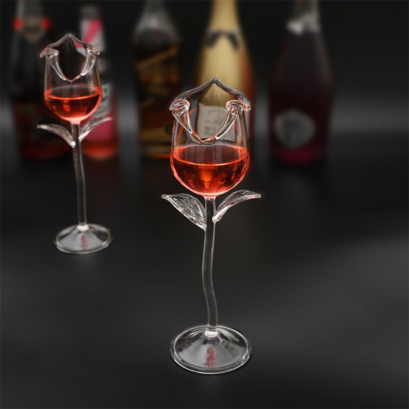 Fancy Red Wine Goblet Cocktail Glasses 100ml