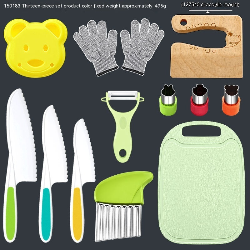 Children's Anti-cutting Gloves Cutting Board