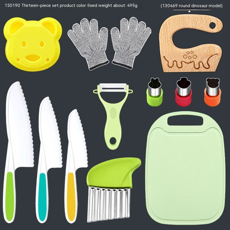 Children's Anti-cutting Gloves Cutting Board