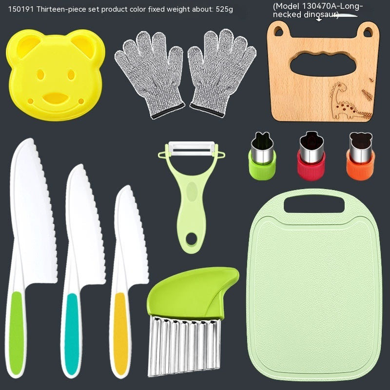 Children's Anti-cutting Gloves Cutting Board