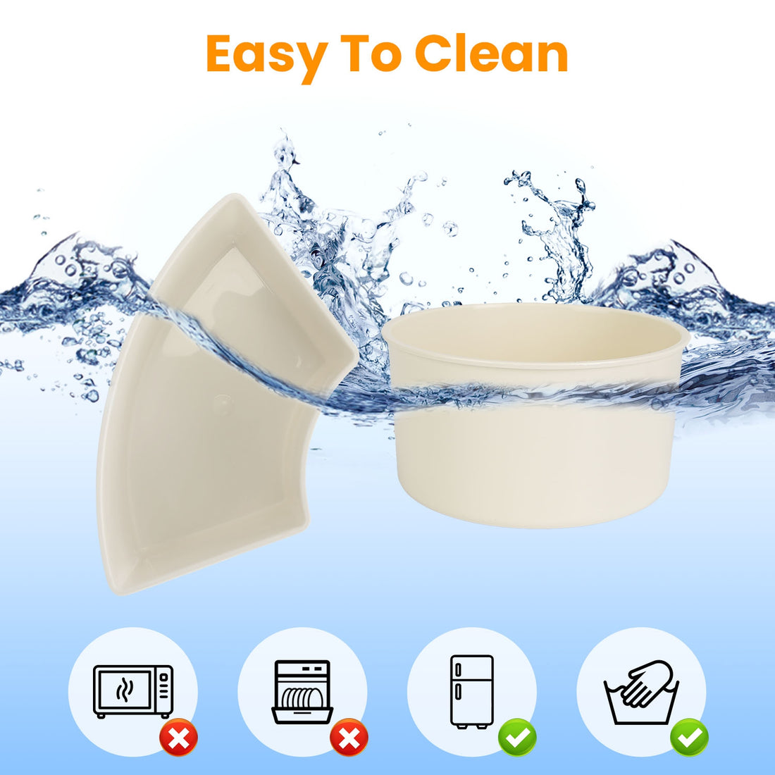 2Pcs Divided Serving Tray With Lid And Handle 360 Degree Rotatable Snack Box Container With 6 Dividers Clear Portable Snack Platters For Fruit Candy Nut Snack Perfect For Party Picnic S