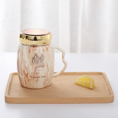 Marbling Mug Four Design Ceramic Cup