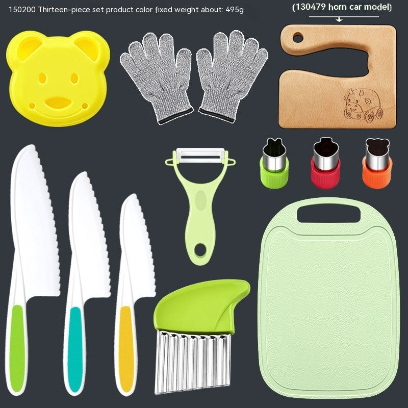 Children's Anti-cutting Gloves Cutting Board