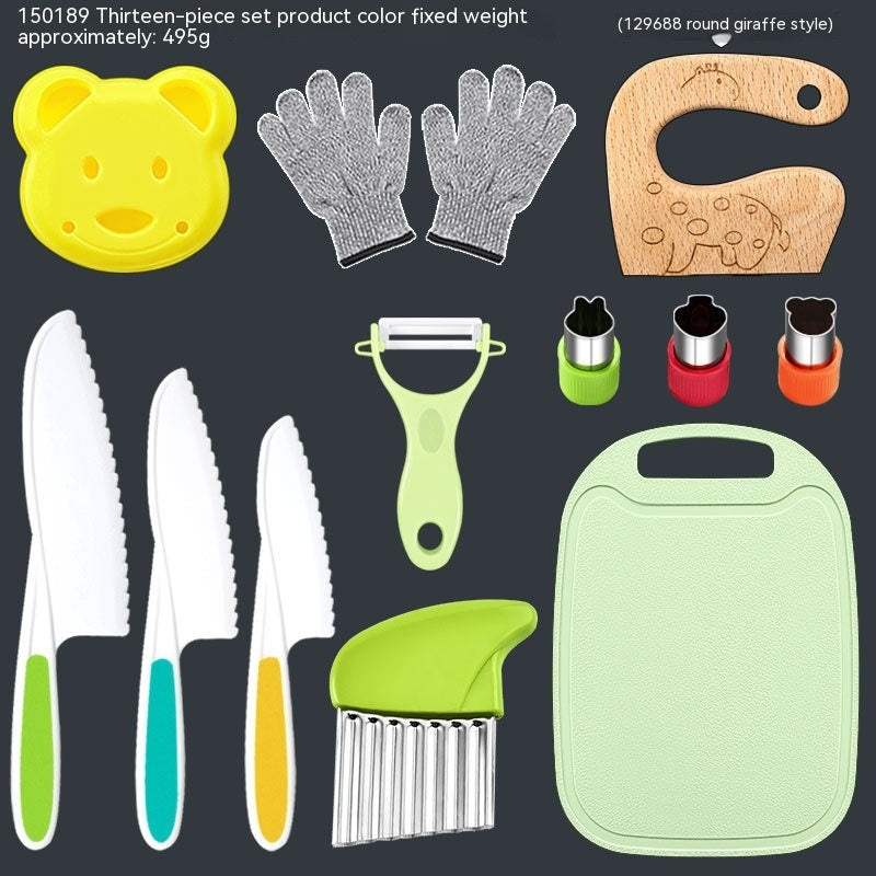 Children's Anti-cutting Gloves Cutting Board