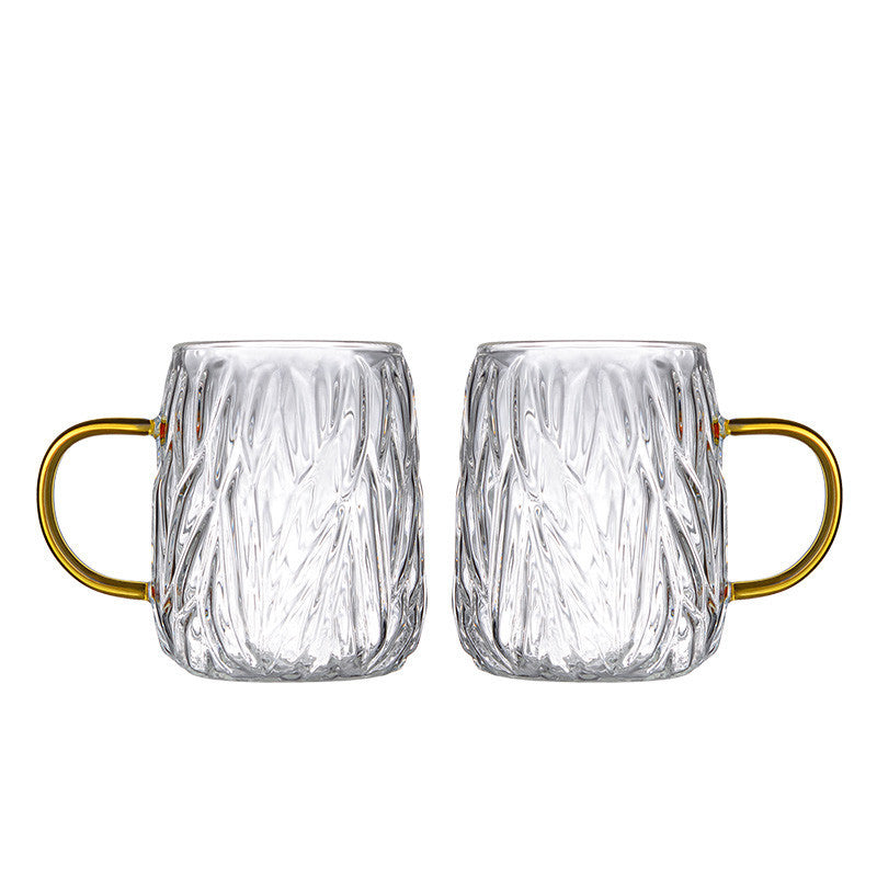 Coffee Glass Hanging Ear Cup