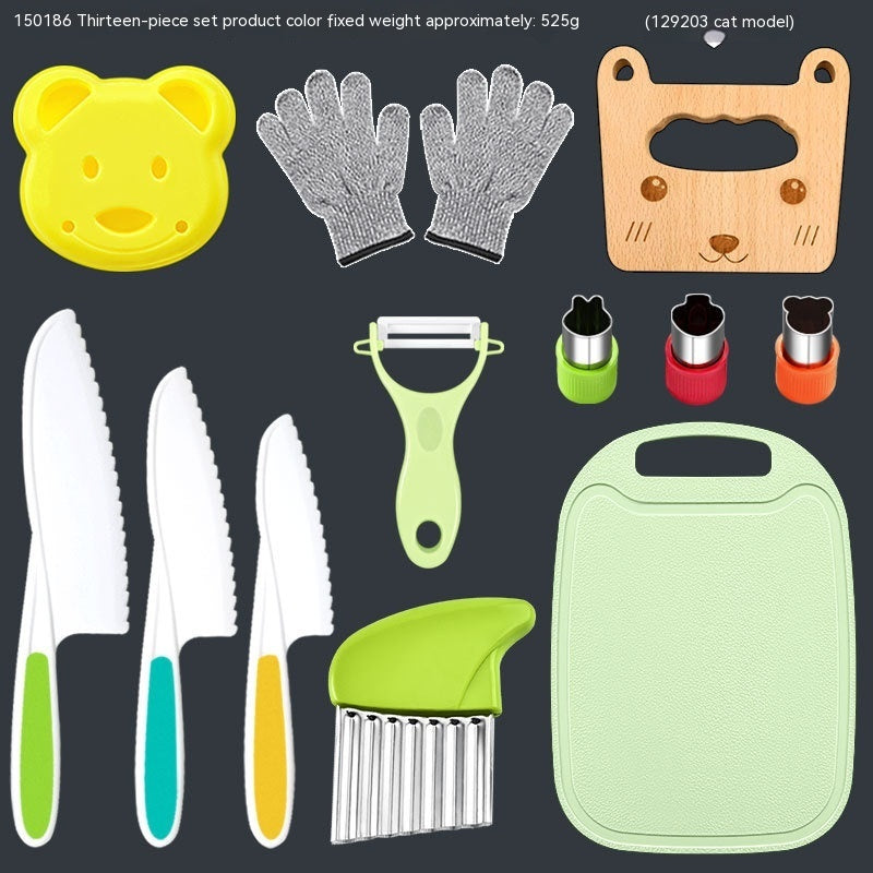 Children's Anti-cutting Gloves Cutting Board