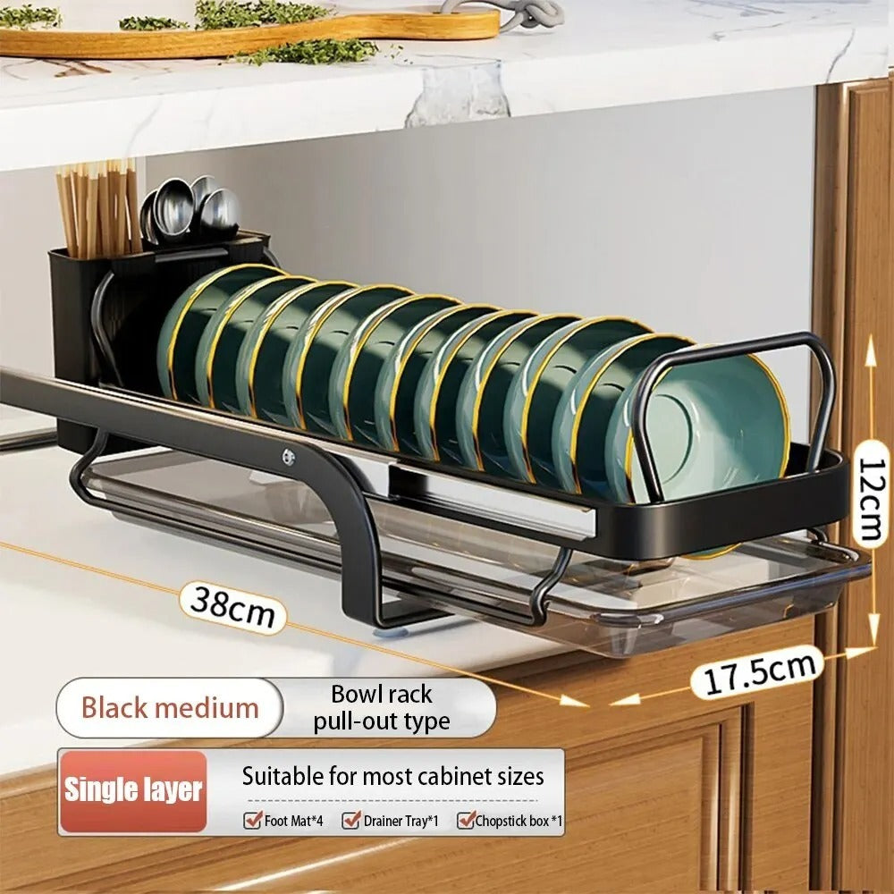 Multi-functional Kitchen Storage Rack Dish Draining Rack