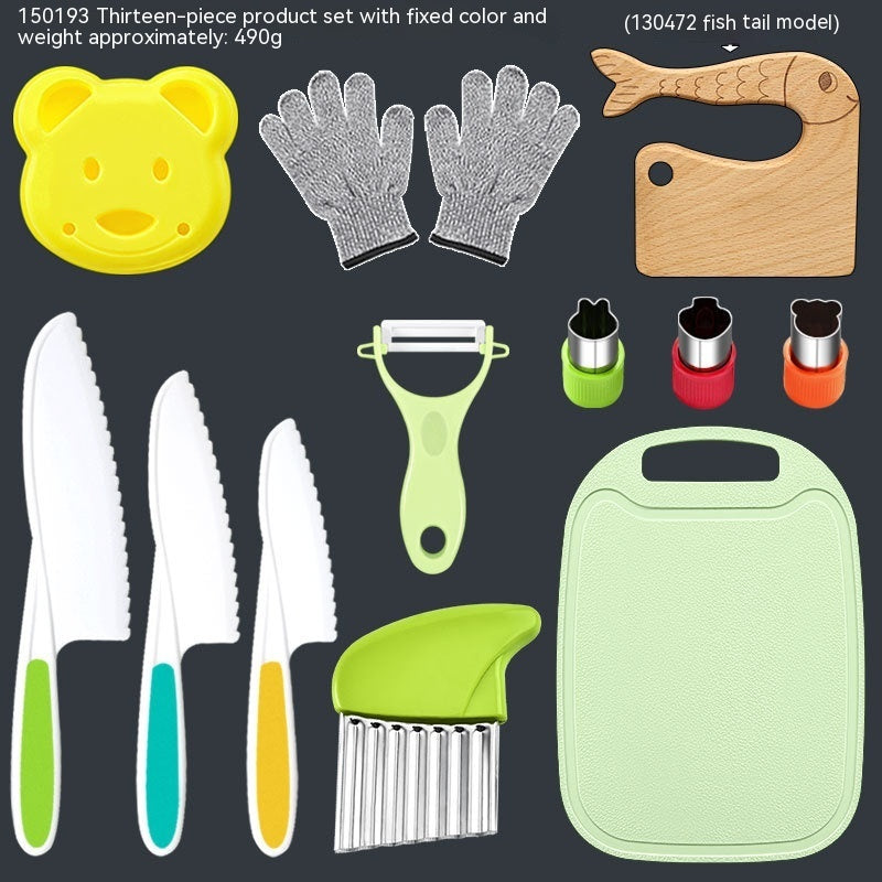 Children's Anti-cutting Gloves Cutting Board